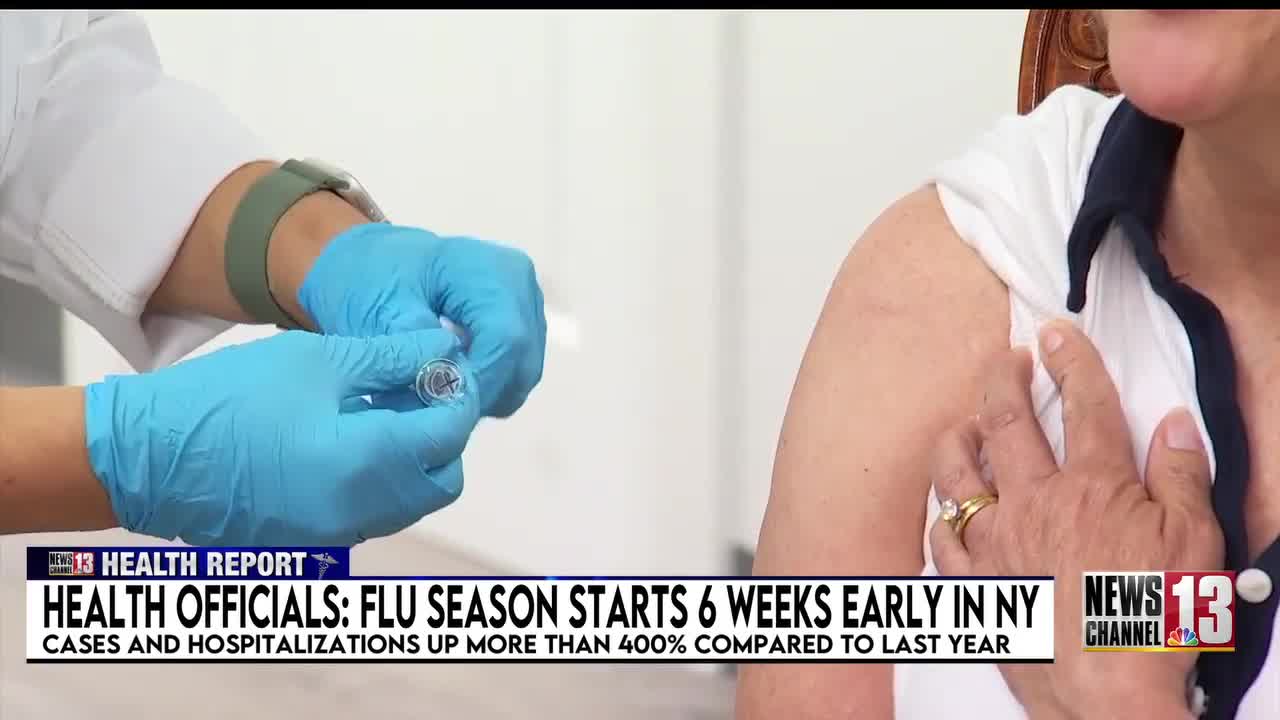 Flu season arrives early in New York, with cases and hospitalizations surging — Saratoga Springs Health news