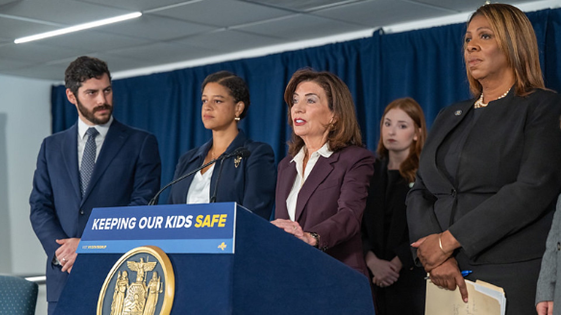 Gov. Hochul signs legislation to protect kids from AI in NY — WNYT NewsChannel 13 (Albany)