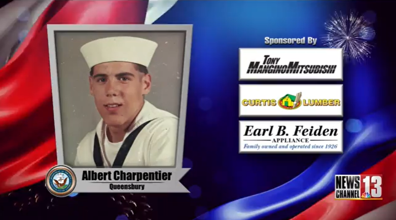 We Salute You- Albert Charpentier — Saratoga Springs Community news