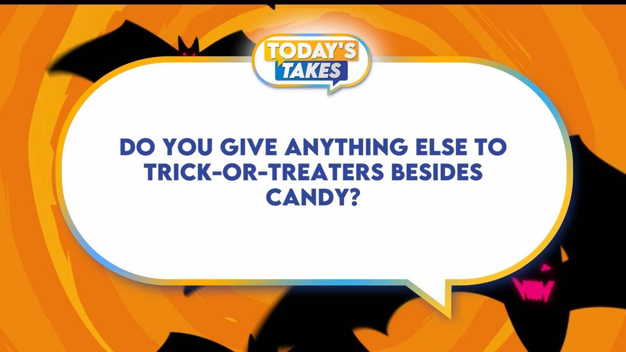 Today’s Takes: Do you give out anything else besides candy on Halloween? — Saratoga Springs Community news